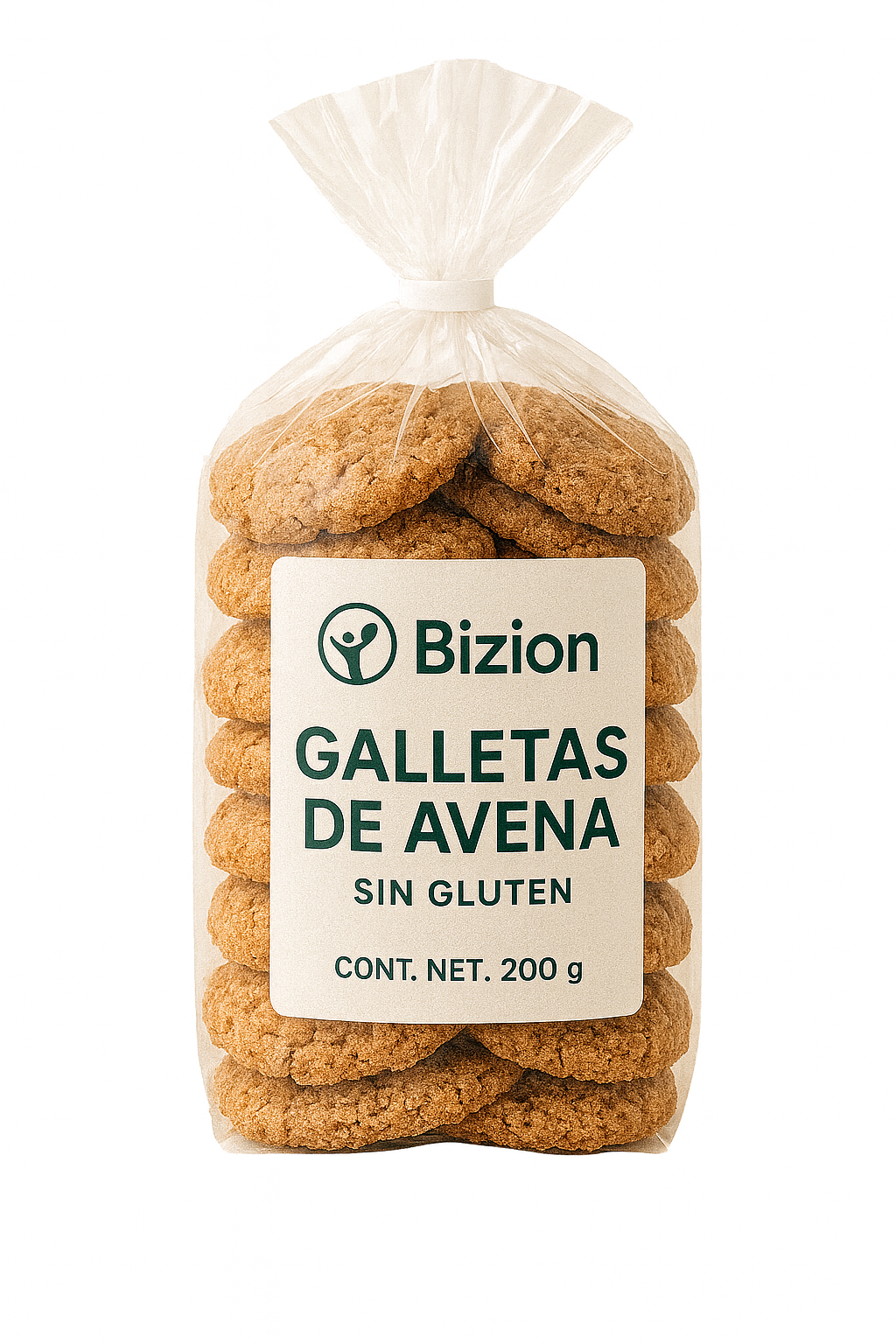 Imagen galletas de avena BiziOn